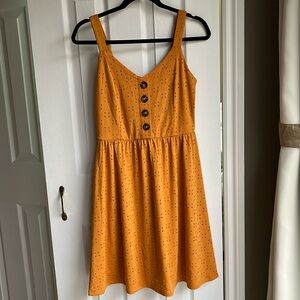 Mustard yellow dress new